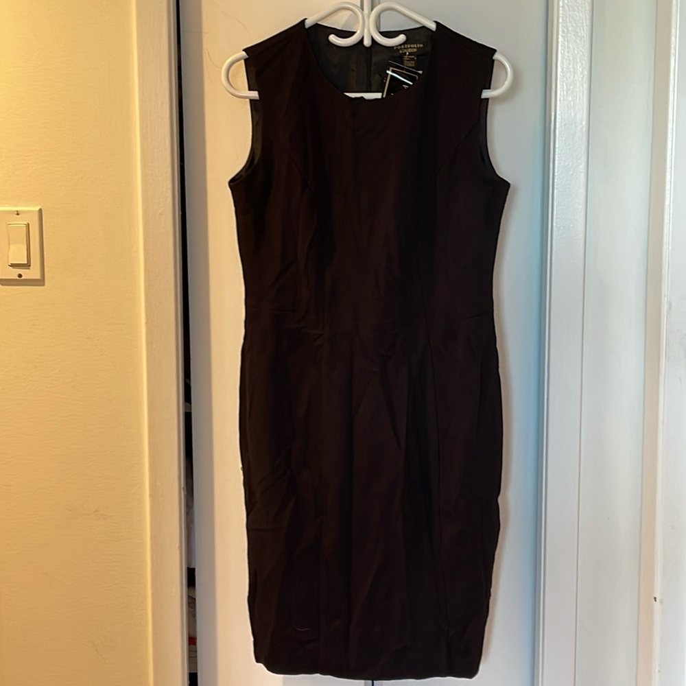 BNWT Portfolio Loubin Black Dress. Size 6